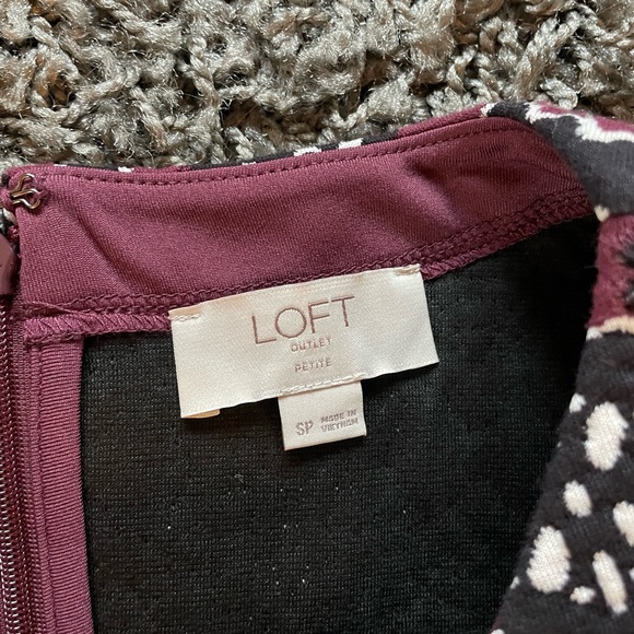 Loft Shift Dress Petite Small - Picture 2 of 2